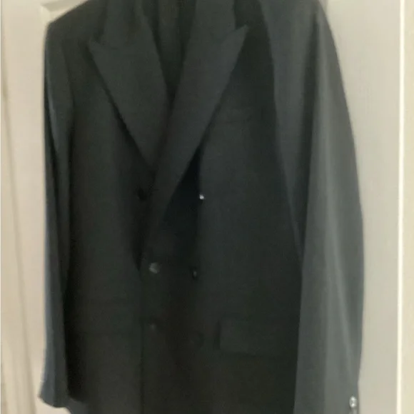 Ralph Lauren black Double-Breasted blazer